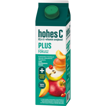 Hohes C Plus Fókusz 100% vegyes gyümölcslé 1 l