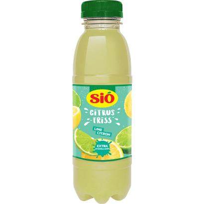 Sió Citrus Friss lime-citrom ital gyümölcshússal 0,4 l
