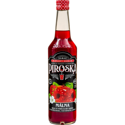 Piroska málna ízű gyümölcsszörp 0,75L