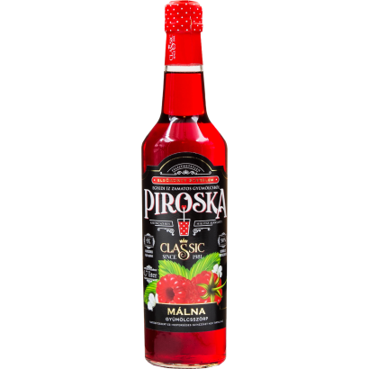 Piroska Classic málna gyümölcsszörp 0,7L