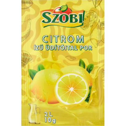 Szobi citrom ízű üdítőital por 10 g