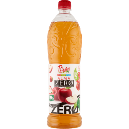 Pölöskei Zero alma ízű gyümölcsszörp édesítőszerekkel 1 l