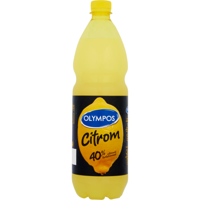 Olympos citrom ízesítő 40% citromlé tartalommal 1 l