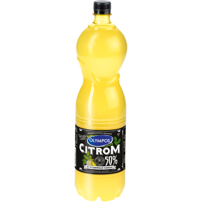 Olympos citrom ízesítő 50% citromlé tartalommal 1,5 l