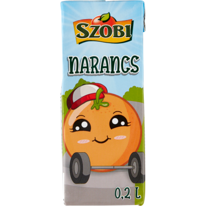 Szobi narancsital cukorral és édesítőszerekkel 0,2 l