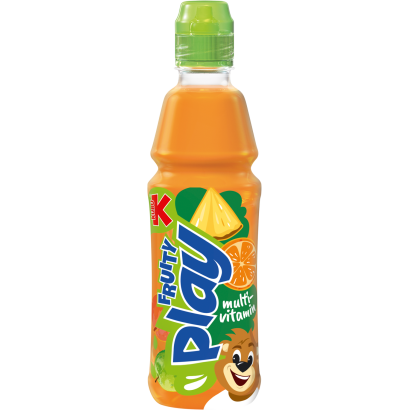 Kubu Fruity Play Multivitamin vegyes gyümölcsital 400 ml