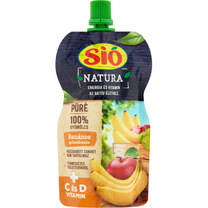 Sió Natura banános gyümölcsmix püré 120 g