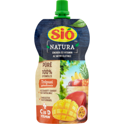 Sió Natura trópusi gyümölcsmix püré 120 g