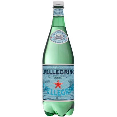 S. Pellegrino szén-dioxiddal dúsított természetes ásványvíz 1 l