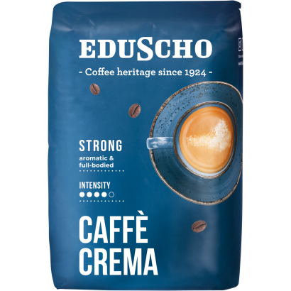 Eduscho Crema Strong szemes, pörkölt kávé 500 g