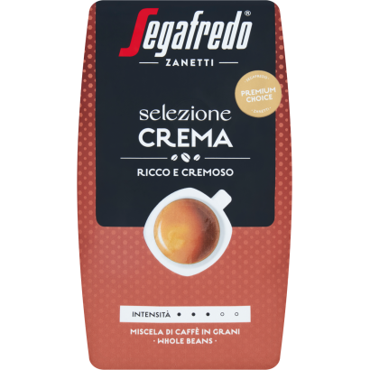 Segafredo zanetti selezione crema szemes pörkölt kávé 500 g