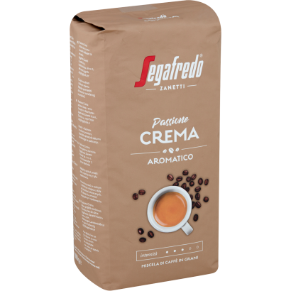 Segafredo Zanetti Passione Crema Aromatico szemes pörkölt kávé 1000 g