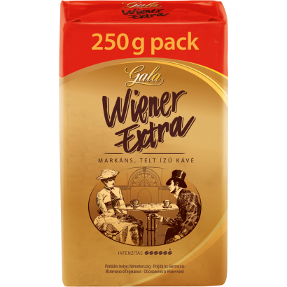 Gala Wiener Extra őrölt, pörkölt kávé 250 g