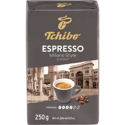 Tchibo Espresso Milano őrölt, pörkölt kávé 250 g