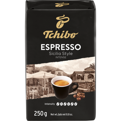 Tchibo Espresso Sicilia őrölt, pörkölt kávé 250 g