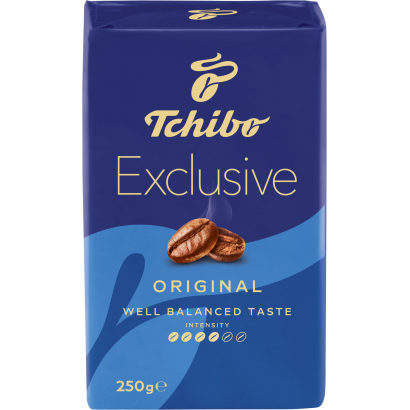 Tchibo Exclusive őrölt, pörkölt kávé 250 g