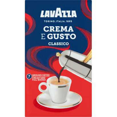 Lavazza Crema e Gusto Classico őrölt kávé 250 g