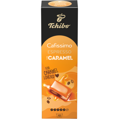 Tchibo Cafissimo Espresso Flavored Edition Caramel kávékapszula 10 db 75 g
