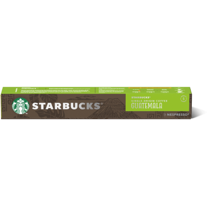 Starbucks by Nespresso Guatemala őrölt pörkölt kávé 10 kapszula 52 g