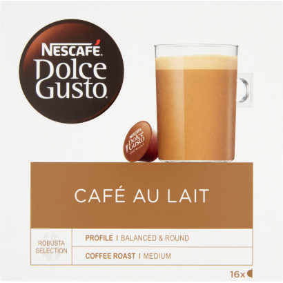 NESCAFÉ Dolce Gusto Café au Lait tejes kávékapszula 16 db/16 csésze 160 g
