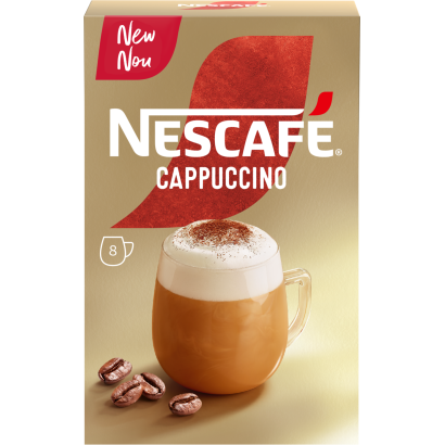 NESCAFÉ Cappuccino azonnal oldódó kávéspecialitás 8 x 13,5 g (108 g)