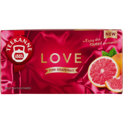 Teekanne Love grapefruit ízesítésű gyümölcstea 20 filter 45 g