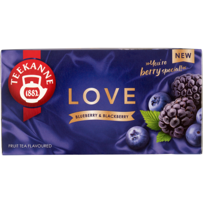 Teekanne Love szeder és áfonya ízesítésű gyümölcstea 20 filter 45 g