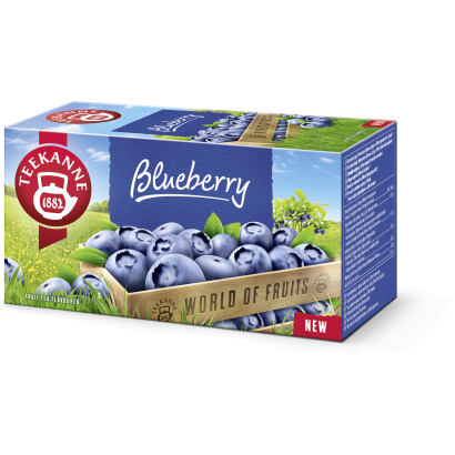 Teekanne World of Fruits áfonya ízesítésű gyümölcstea keverék 20 filter 45 g