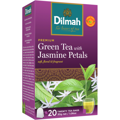 Dilmah Jasmine filteres zöld tea 20 filter 30 g