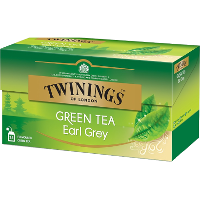 Twinings Earl Grey aromás zöld tea 25 filter 40 g