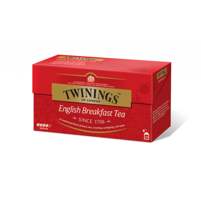 Twinings English Breakfast fekete tea 25 filter 50 g
