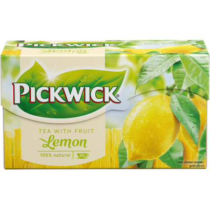 Pickwick citromízű fekete tea citromhéjjal 20 filter 30 g