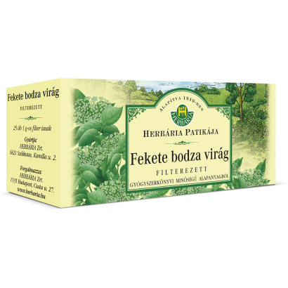 Herbária Fekete bodza virág, filterezett