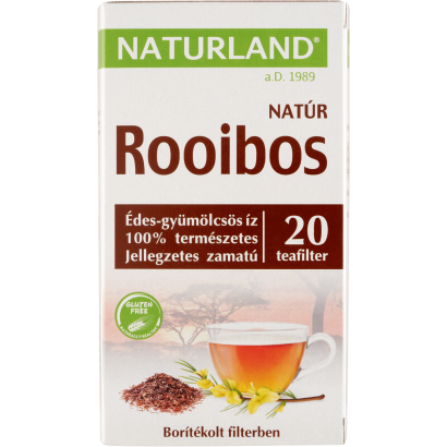 Naturland Rooibos natúr tea 20 filter 30 g