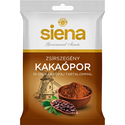 Siena 10-12% zsírszegény kakaópor 75 g