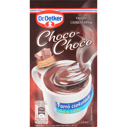 Dr. Oetker Choco-Choco klasszikus forró csokoládé italpor 34 g