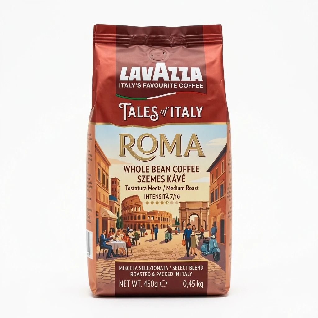 Lavazza szemes kávé Tales of Italy Roma 450g