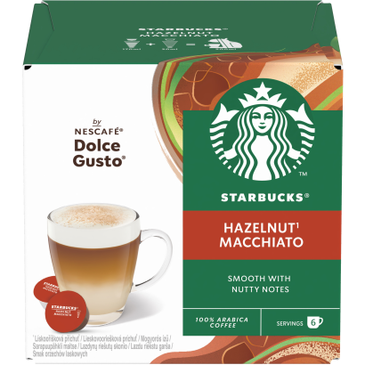 Starbucks by NESCAFÉ Dolce Gusto Hazelnut Macchiato 12 kapszula  123 g