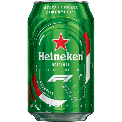 Heineken minőségi világos sör 5% 0,33 l
