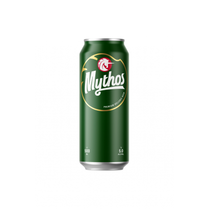 Mythos világos sör 5% 0,5 l