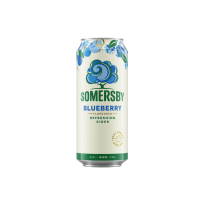 Somersby Blueberry cider almalé alapú szénsavas, alkoholos ital kékáfonya ízesítéssel 4,5% 0,5 l
