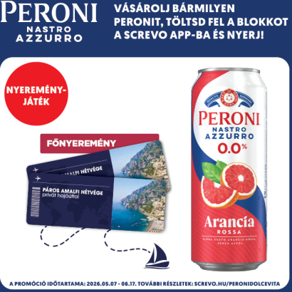 Peroni 0,0% Vérnarancs 0,5L