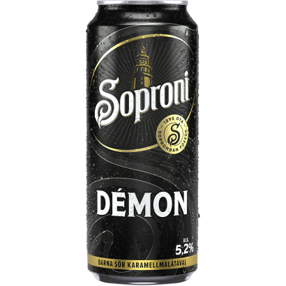 Soproni Óvatos Duhaj Démon barna sör karamellmalátával 5,2% 500 ml