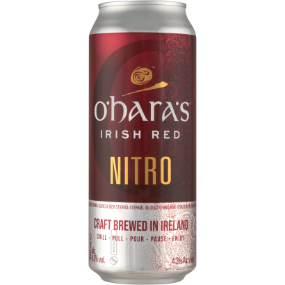 O'Hara's Nitro Irish Red eredeti ír vörös sör 4,3% 0,44 l