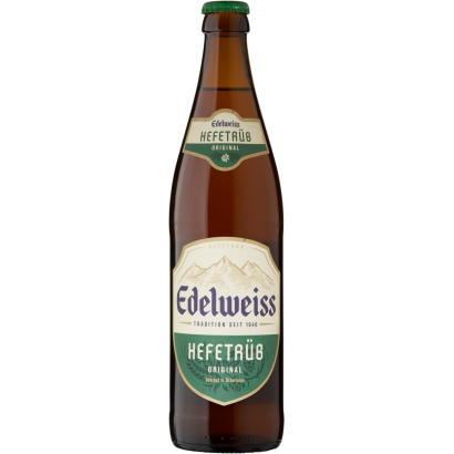 Edelweiss Hefetrüb Original szűretlen világos búzasör 5,1% 0,5 l