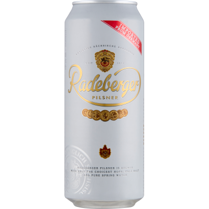 Radeberger Pilsner német világos sör 4,8% 0,5 l