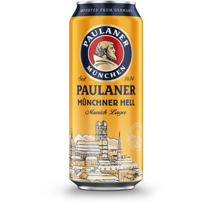 Paulaner Münchner Hell német világos lager sör 4,9% 0,5 l