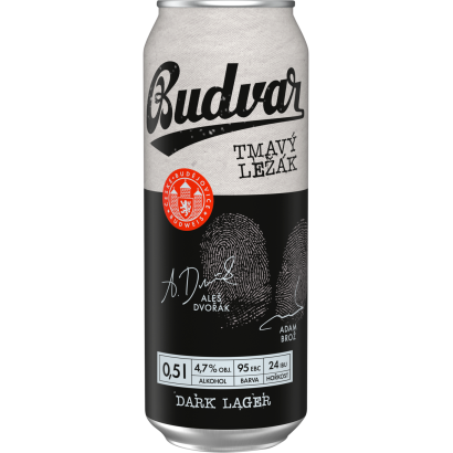 Budvar Dark Lager cseh barna sör 4,7% 0,5 l