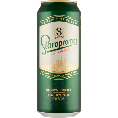 Staropramen minőségi világos sör 5% 0,5 l