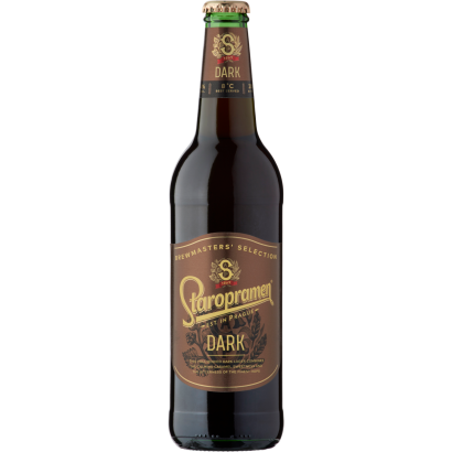 Staropramen Dark minőségi barna sör 4,4% 0,5 l